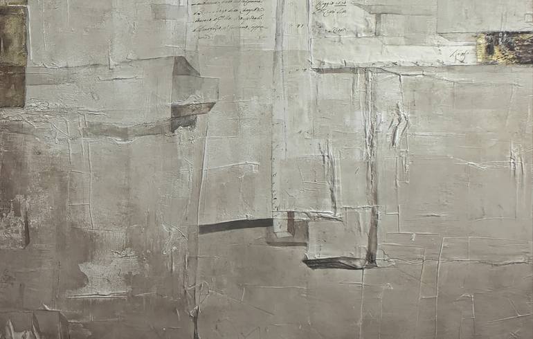 Original Minimalism Abstract Painting by Stefan Tomsa