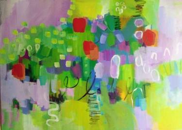 Print of Abstract Paintings by Suzette Bartlett