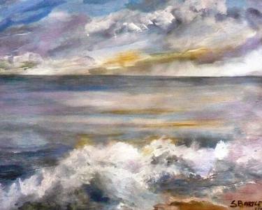 Print of Seascape Paintings by Suzette Bartlett