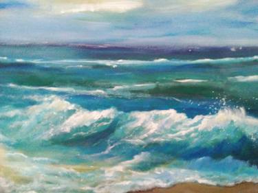 Original Fine Art Seascape Paintings by Suzette Bartlett