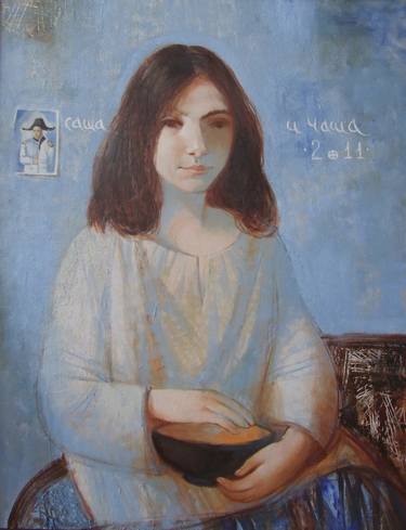 Print of Portrait Paintings by Oleg Omelchenko