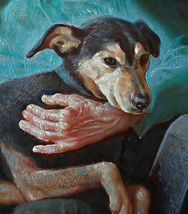 Original Figurative People Painting by Oleg Omelchenko