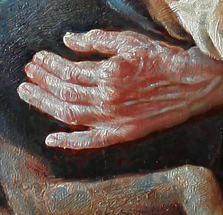 Original Figurative People Painting by Oleg Omelchenko