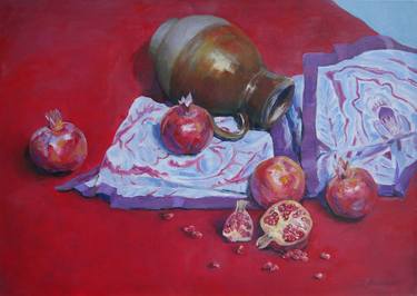 Print of Figurative Still Life Paintings by Irina Musonov