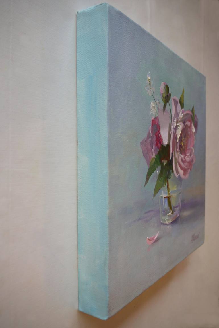 Original Floral Painting by Irina Musonov