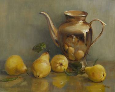 Print of Figurative Still Life Paintings by Irina Musonov