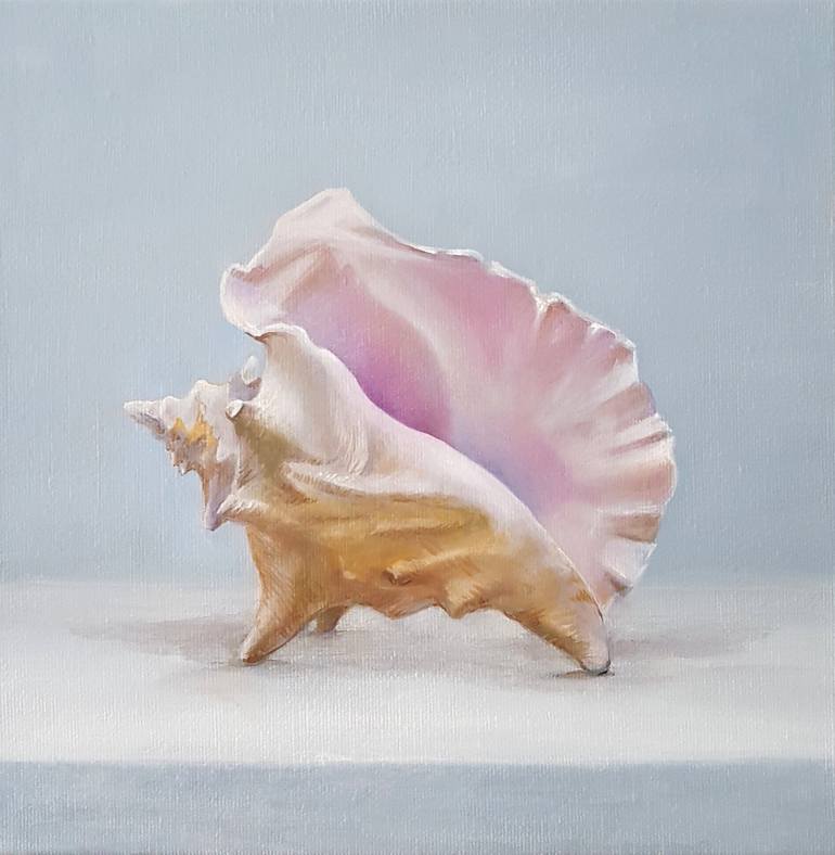 Shell Painting by Irina Musonov | Saatchi Art