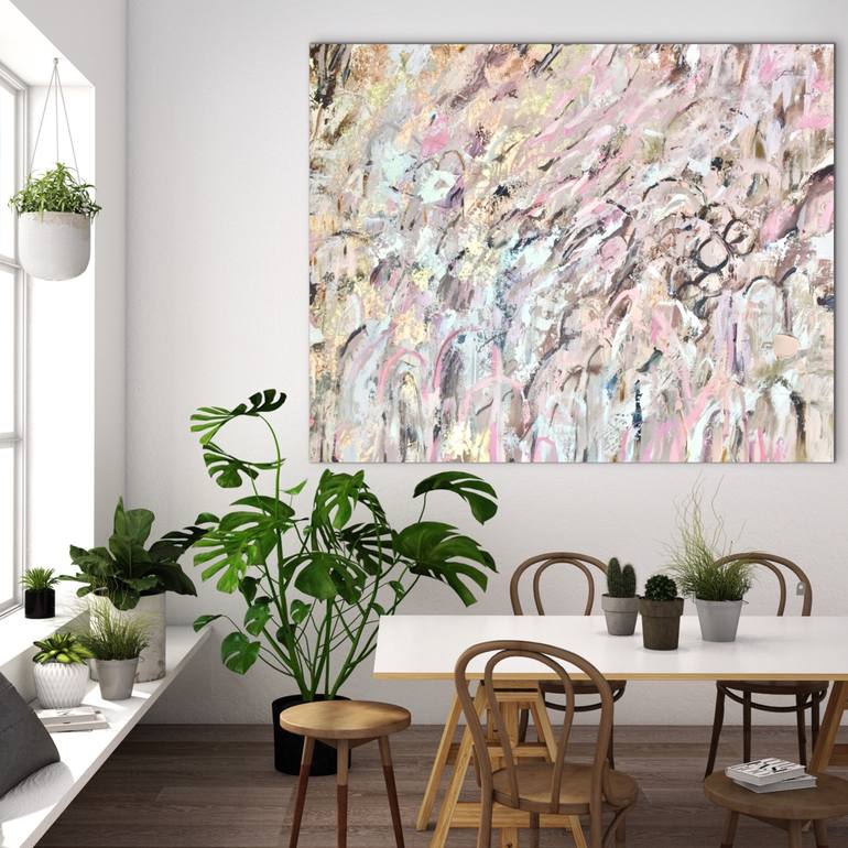 Original Abstract Painting by Lou Sheldon