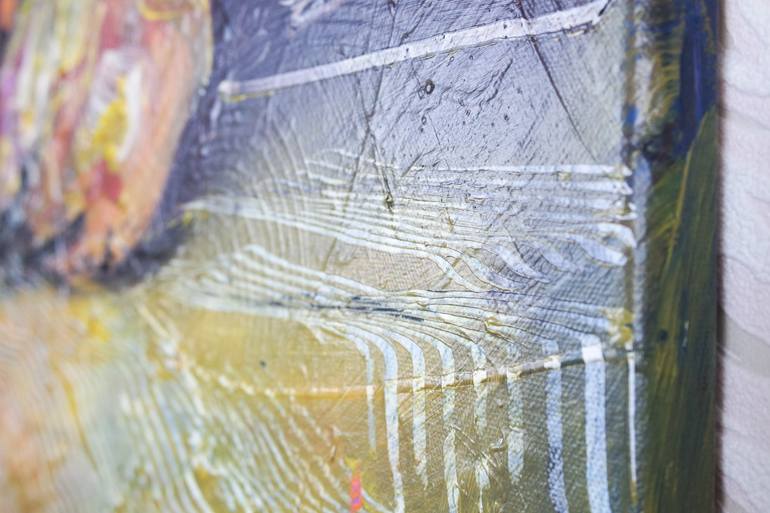 Original Abstract Expressionism Nude Painting by Eraclis Aristidou