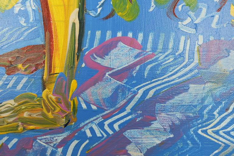 Original Abstract Expressionism Health & Beauty Painting by Eraclis Aristidou