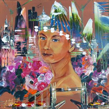 Original Pop Culture/Celebrity Paintings by Eraclis Aristidou