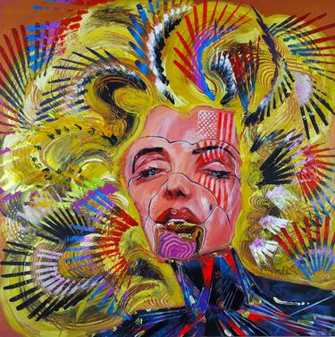 Original Portraiture Cinema Paintings by Eraclis Aristidou