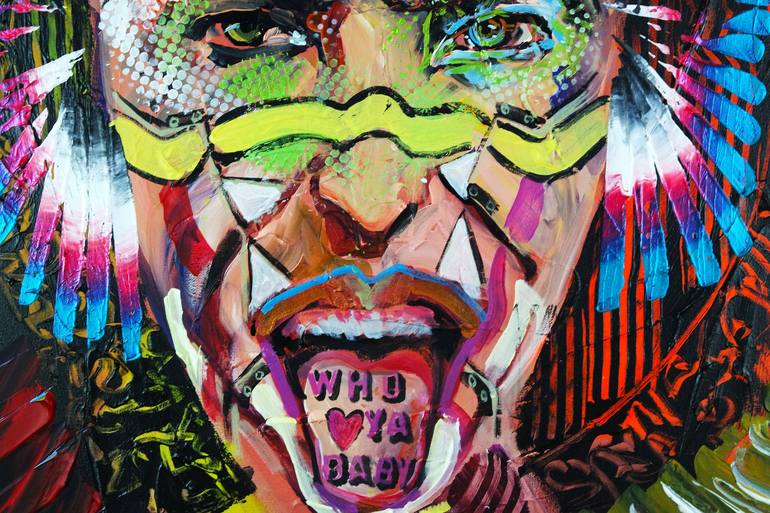 Original Portraiture Pop Culture/Celebrity Painting by Eraclis Aristidou