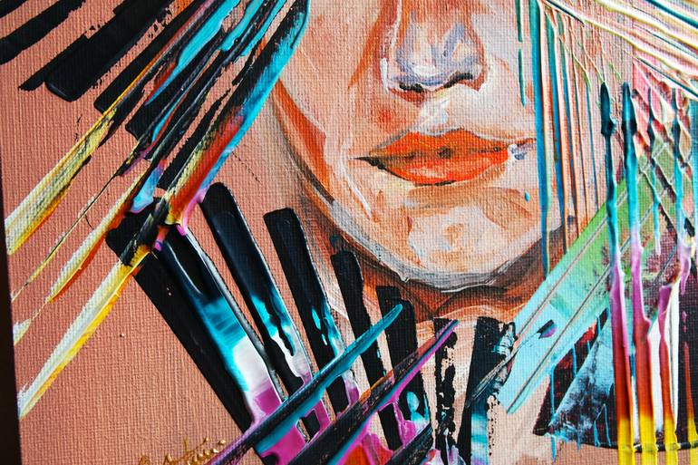 Original Portraiture Women Painting by Eraclis Aristidou