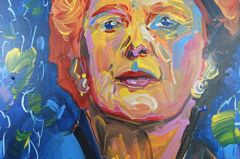 Original Contemporary Politics Painting by Eraclis Aristidou