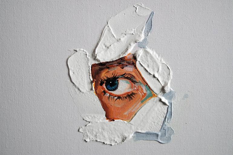 Original Portraiture Humor Painting by Eraclis Aristidou