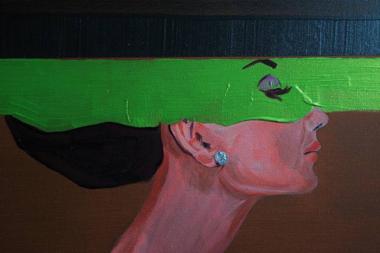 Original Art Deco Fashion Painting by Eraclis Aristidou