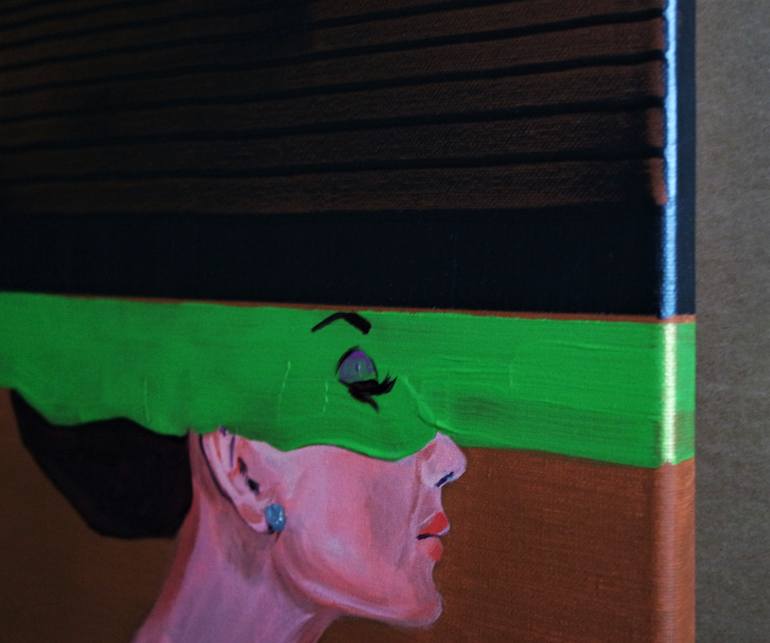 Original Art Deco Fashion Painting by Eraclis Aristidou