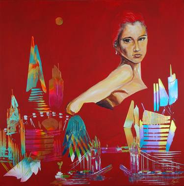 Original Portraiture Travel Painting by Eraclis Aristidou