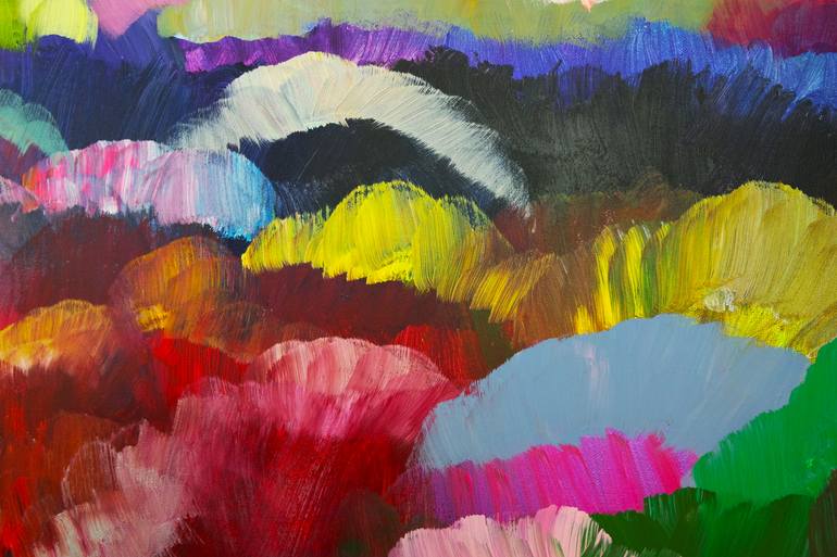 Original Contemporary Landscape Painting by Eraclis Aristidou