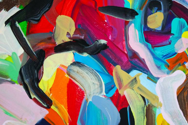 Original Contemporary Nude Painting by Eraclis Aristidou