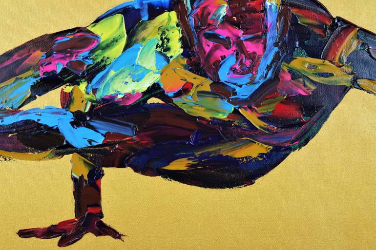 Original Abstract Expressionism Body Painting by Eraclis Aristidou