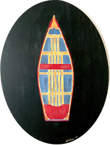 Original Boat Paintings by RIO UMEZAWA