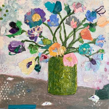 Print of Impressionism Floral Paintings by Katie Willes