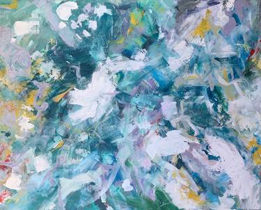 Original Abstract Expressionism Abstract Paintings by Katie Willes
