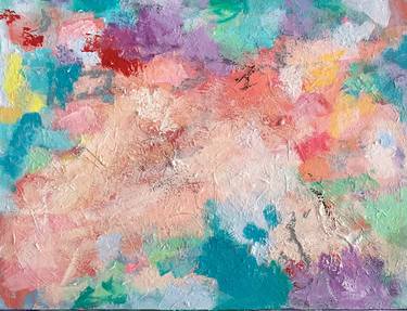 Original Abstract Expressionism Abstract Paintings by Katie Willes