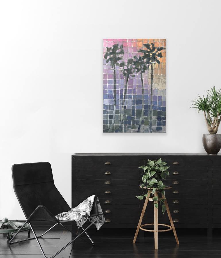 Original Impressionism Abstract Painting by Katie Willes