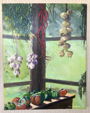 Original Garden Paintings by Paul Nemiroff