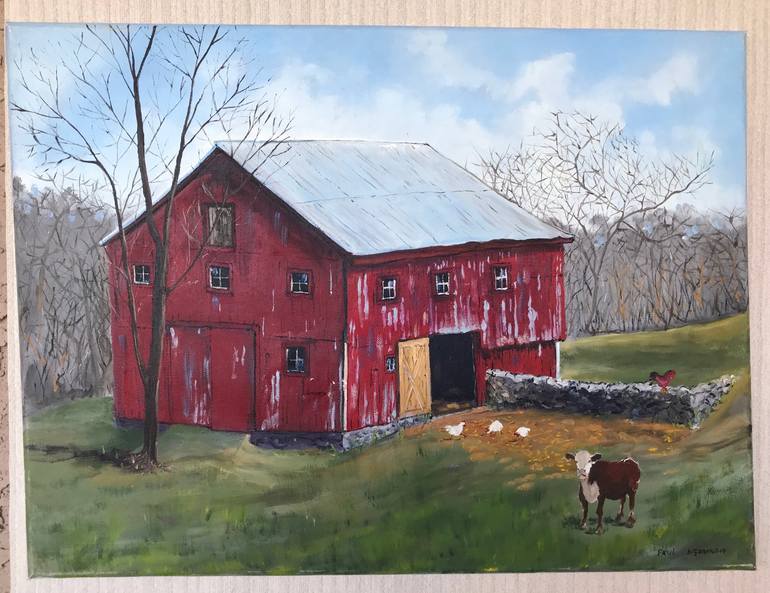 Barnyard Painting