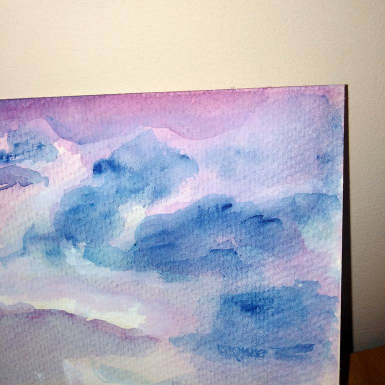 Original Abstract Nature Painting by Taisiia Yaroshenko