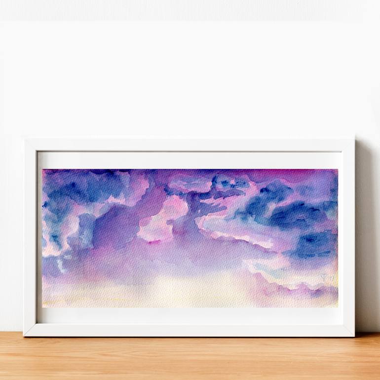 Original Abstract Nature Painting by Taisiia Yaroshenko