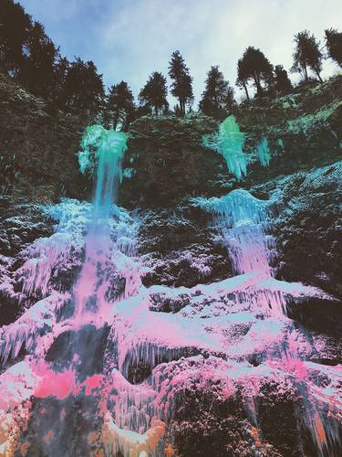 Multnomah Falls (on acid) - Limited Edition of 5 thumb