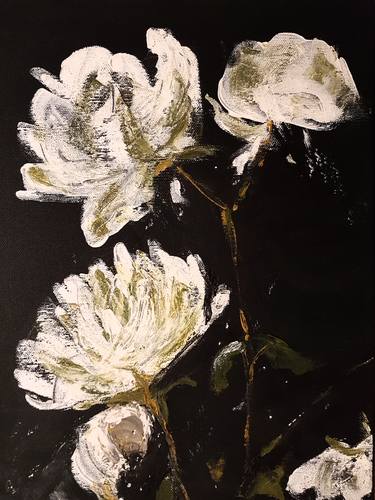 Print of Fine Art Floral Paintings by Joli's Paintings