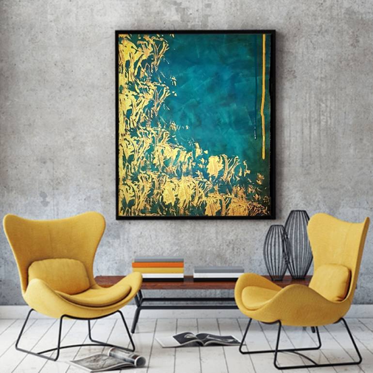 Original Abstract Expressionism Abstract Painting by Joli's Paintings