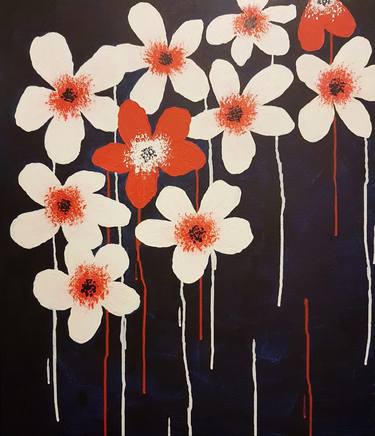 Print of Abstract Floral Paintings by Joli's Paintings