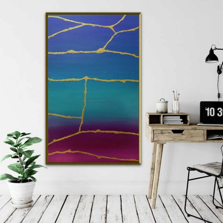 Original Abstract Expressionism Abstract Painting by Joli's Paintings