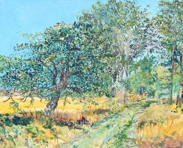 Original Impressionism Landscape Paintings by Eva Galonska