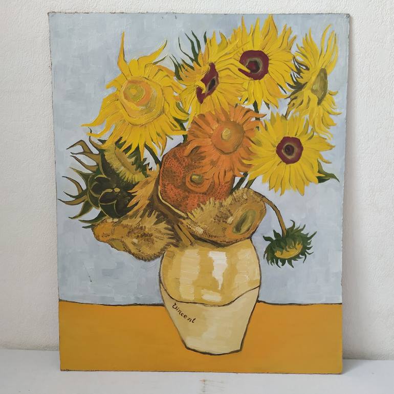 vincent van gogh sunflowers painting
