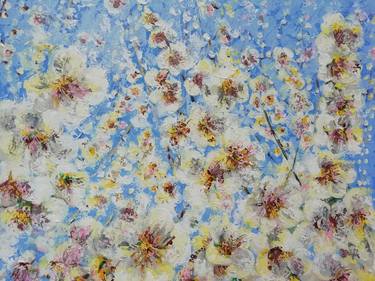 Original Abstract Botanic Paintings by Maria Barchan