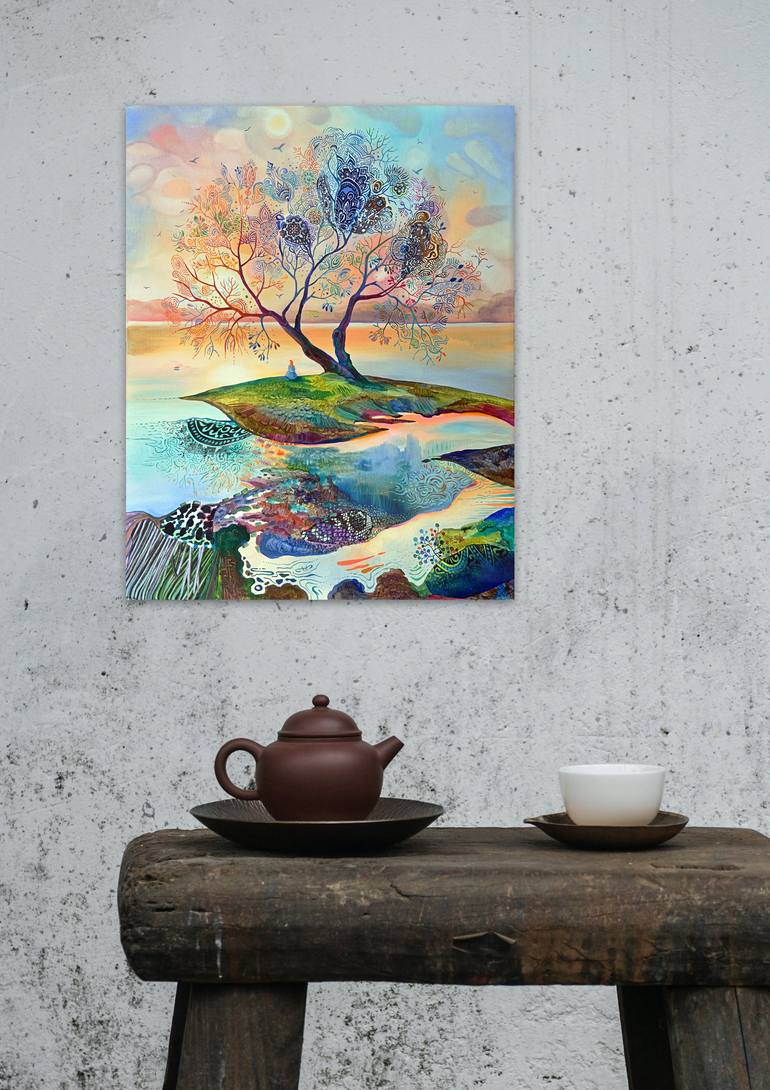 Original Landscape Painting by Silvia Pavlova