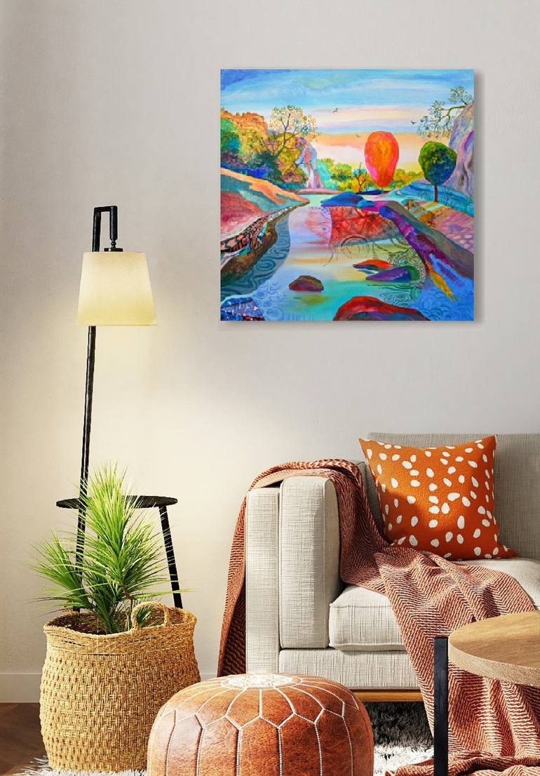 Original Landscape Painting by Silvia Pavlova