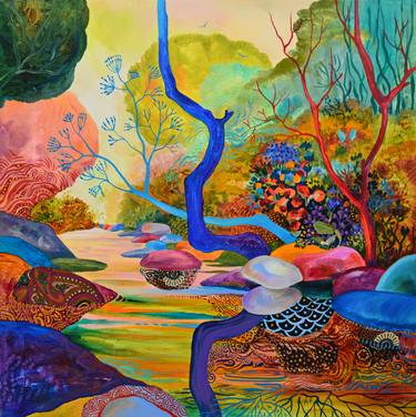 Print of Nature Paintings by Silvia Pavlova