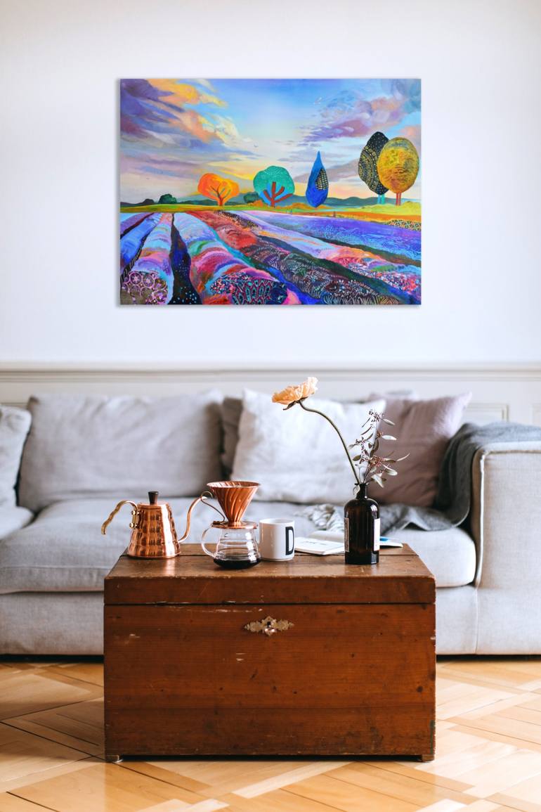 Original Landscape Painting by Silvia Pavlova