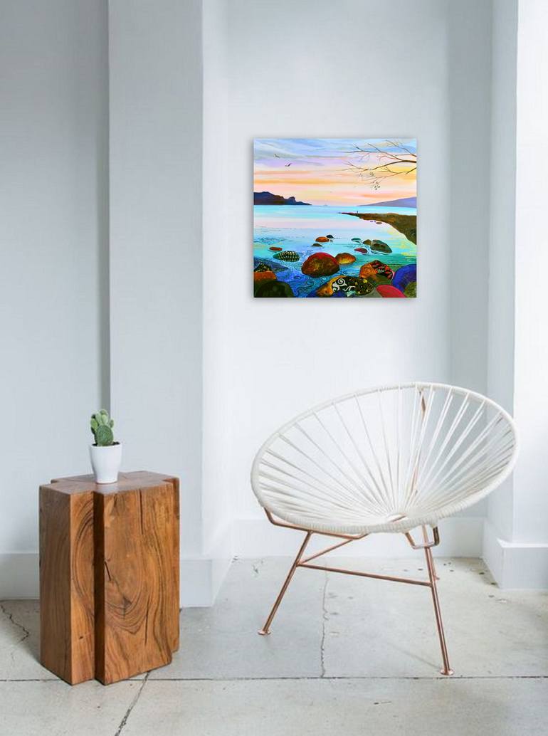 Original Seascape Painting by Silvia Pavlova