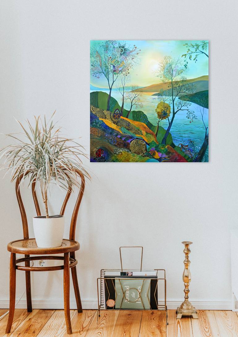 Original Landscape Painting by Silvia Pavlova