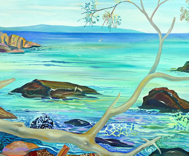 Original Seascape Painting by Silvia Pavlova